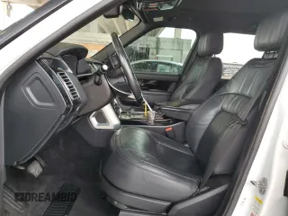 2018 Land Rover Range Rover with VIN SALGR2RV5JA503073, listed as a Copart auction lot 38466314 with 74,366 mi miles and . Bid and sale history available at DreamBid. Image 7.
