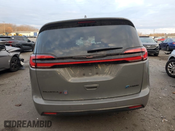 2021 Chrysler Pacifica Hybrid Limited z VIN 2C4RC1S71MR569059, wystawiony jako Copart lot #81278244 z przebiegiem 27 662 mil mil oraz Szkoda całkowita • Salvage title. Historia ofert i sprzedaży dostępna na DreamBid. Obrazek 6.