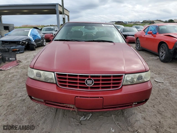 2002 Cadillac Seville Touring STS with VIN 1G6KY54902U132357, listed as a Copart auction lot 42008795 with 111,014 mi miles and Salvage Title. Bid and sale history available at carsss.com. Image 5.