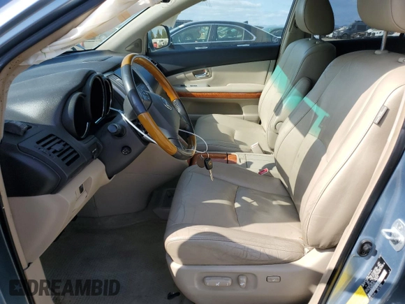 2008 Lexus RX 400h with VIN JTJHW31UX82070428, listed as a Copart auction lot 53703095 with 119,819 mi miles and Salvage Title. Bid and sale history available at DreamBid. Image 7.