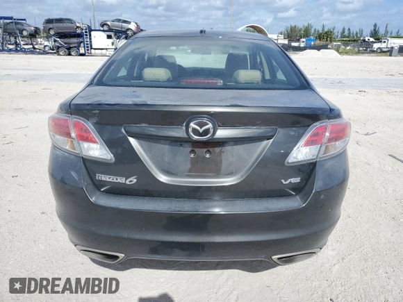 2012 Mazda 6 S Grand Touring with VIN 1YVHZ8CB3C5M01824, listed as a Copart auction lot 80911134 with 53,355 mi miles and Salvage Title. Bid and sale history available at DreamBid. Image 6.
