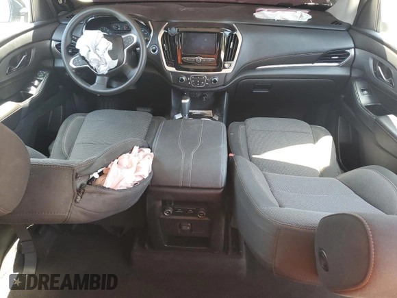 2020 Chevrolet Traverse LS with VIN 1GNERFKW7LJ160785, listed as a Copart auction lot 55122745 with 101,144 mi miles and Non repairable. Bid and sale history available at DreamBid. Image 8.