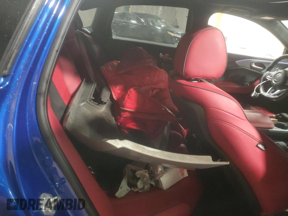 2021 Acura TLX Type S with VIN 19UUB7F0XMA000990, listed as a Copart auction lot 86567024 with 23,901 mi miles and Salvage Title. Bid and sale history available at carsss.com. Image 10.