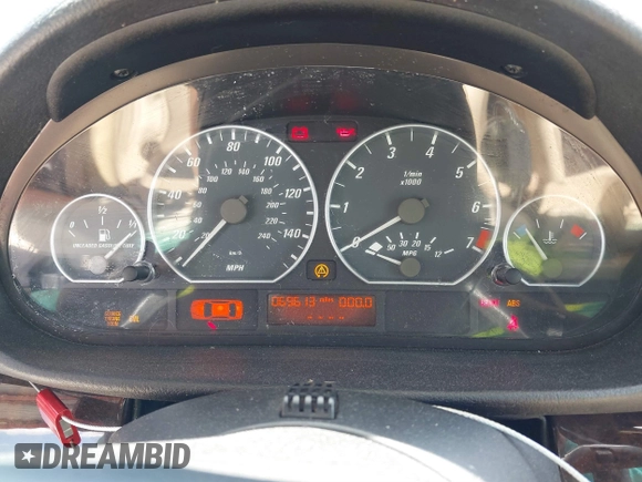 2004 BMW 3 Series 330Ci with VIN WBABW534X4PJ96252, listed as a IAAI auction lot 41893165 with 69,613 mi miles and . Bid and sale history available at carsss.com. Image 7.