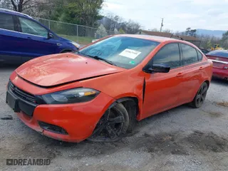 2015 Dodge Dart SXT with VIN 1C3CDFBB2FD414874, listed as a IAAI auction lot 41863100 with 83,692 mi miles. Bid and sale history available at carsss.com. Image 6.
