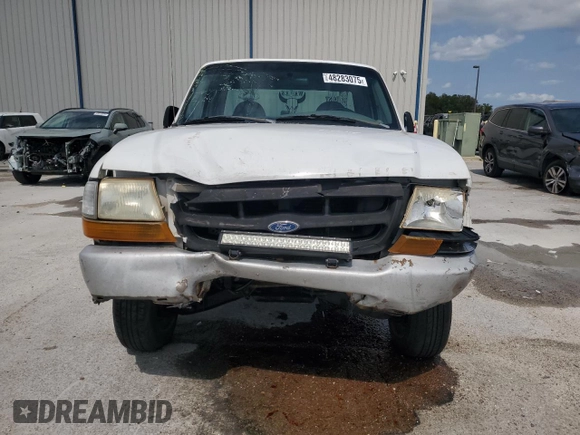 1999 Ford Ranger XL with VIN 1FTYR10V3XPB71367, listed as a Copart auction lot 48283075 with 175,353 mi miles and Salvage Title. Bid and sale history available at carsss.com. Image 5.
