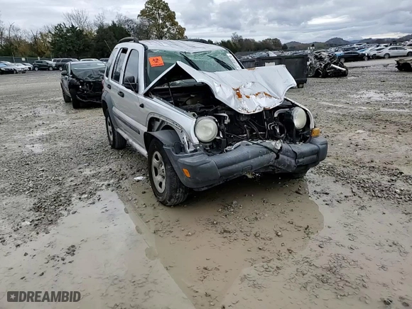 2007 Jeep Liberty Sport with VIN 1J4GK48KX7W648629, listed as a Copart auction lot 81159514 with 164,383 mi miles and Salvage Title. Bid and sale history available at carsss.com. Image 12.