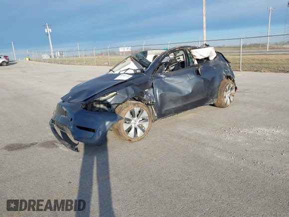 2023 Tesla Model Y Performance with VIN 7SAYGDEF1PA048850, listed as a IAAI auction lot 38709731 with Not Provided miles and . Bid and sale history available at DreamBid. Image 16.