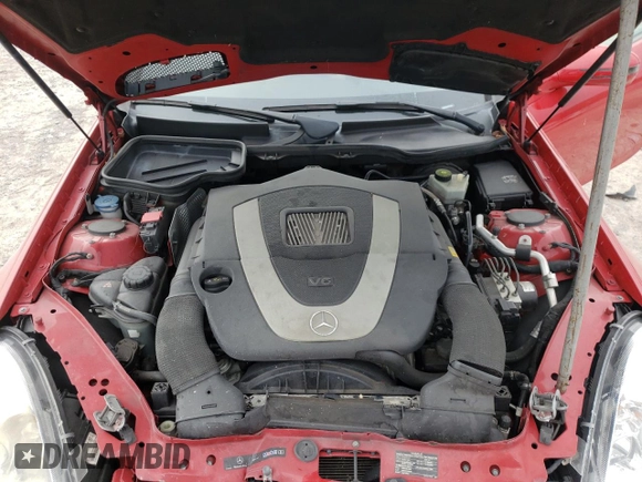 2009 Mercedes-Benz SLK-Class 3.0L with VIN WDBWK54F79F214878, listed as a Copart auction lot 78651114 with 104,347 mi miles and Salvage Title. Bid and sale history available at carsss.com. Image 11.