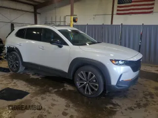 2024 Mazda CX-50 S Premium Plus with VIN 7MMVABEM0RN240515, listed as a Copart auction lot 62288725 with 9,190 mi miles and Salvage title. Bid and sale history available at DreamBid. Image 4.