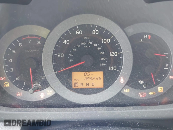 2012 Toyota RAV4 Sport with VIN JTMRF4DV5C5050774, listed as a IAAI auction lot 42662297 with 189,236 mi miles and . Bid and sale history available at DreamBid. Image 15.