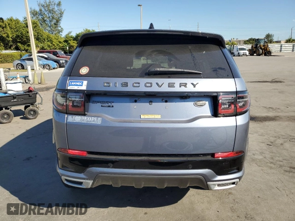 2020 Land Rover Discovery Sport S R-Dynamic with VIN SALCT2FX2LH880685, listed as a Copart auction lot 83995454 with 67,661 mi miles and Non Repairable. Bid and sale history available at carsss.com. Image 6.