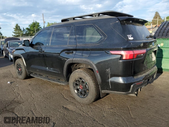 2023 Toyota Sequoia SR5 with VIN 7SVAAABA5PX001259, listed as a Copart auction lot 62706504 with 20,865 mi miles and Salvage Title. Bid and sale history available at carsss.com. Image 2.
