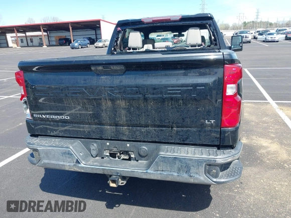 2021 Chevrolet Silverado 1500 LT with VIN 3GCUYDET1MG100713, listed as a IAAI auction lot 41854330 with 92,186 mi miles. Bid and sale history available at carsss.com. Image 15.