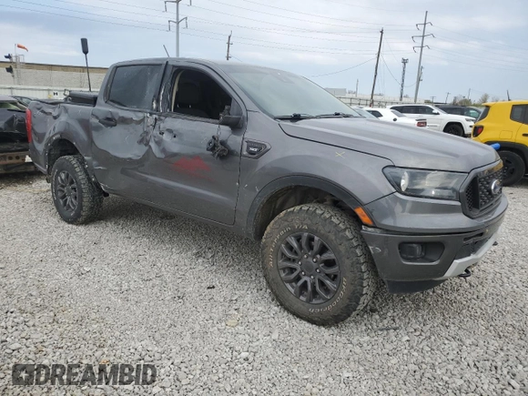 2022 Ford Ranger XL with VIN 1FTER4FH6NLD15388, listed as a Copart auction lot 53460775 with 68,351 mi miles and Salvage Title. Bid and sale history available at carsss.com. Image 4.