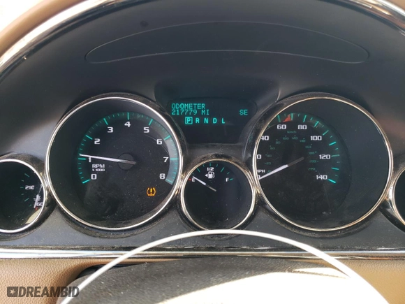 2015 Buick Enclave Leather with VIN 5GAKRBKD8FJ345372, listed as a Copart auction lot 87853075 with 217,779 mi miles and Salvage Title. Bid and sale history available at carsss.com. Image 9.