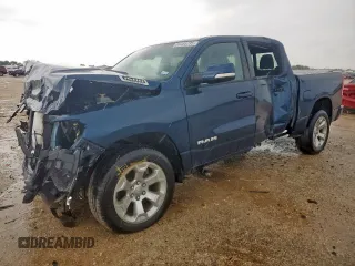 2022 Ram 1500 Lone Star z VIN 1C6RREFT1NN201421, wystawiony jako Copart lot #63455735 z przebiegiem 33 464 mil mil oraz Szkoda całkowita • Salvage title. Historia ofert i sprzedaży dostępna na DreamBid. Obrazek 1.