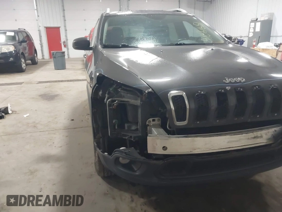 2014 Jeep Cherokee Altitude with VIN 1C4PJMCB2EW317346, listed as a IAAI auction lot 41861651 with 100,602 mi miles. Bid and sale history available at carsss.com. Image 6.