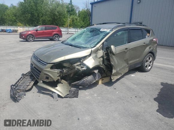 2013 Ford Escape SE с VIN 1FMCU9GX4DUA82835, выставлен на аукционе Copart как лот 58487185 с пробегом Не указан миль и Списание • Salvage title. История ставок и продаж доступна на DreamBid. Изображение 1.