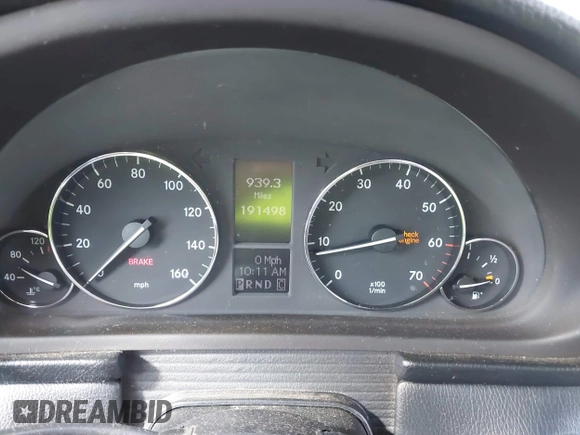 2005 Mercedes-Benz C 230 Kompressor with VIN WDBRF40J65A675048, listed as a IAAI auction lot 41735027 with 191,498 mi miles and . Bid and sale history available at DreamBid. Image 7.