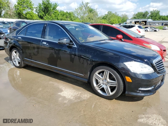 2013 Mercedes-Benz S-Class S 550 with VIN WDDNG9EB5DA534519, listed as a Copart auction lot 55324134 with 89,794 mi miles and Salvage Title. Bid and sale history available at carsss.com. Image 4.