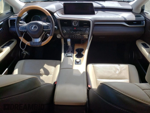 2018 Lexus RX 350L Premium with VIN JTJDZKCA1J2009350, listed as a Copart auction lot 52757225 with Not provided miles and Non repairable. Bid and sale history available at DreamBid. Image 8.