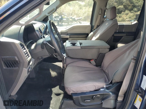 2017 Ford F-150 XL with VIN 1FTFW1EG4HKC34968, listed as a Copart auction lot 52984265 with 122,579 mi miles and Salvage Title. Bid and sale history available at carsss.com. Image 7.