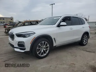 2021 BMW X5 sDrive40i with VIN 5UXCR4C0XM9H39322, listed as a Copart auction lot 47136385 with 72,535 mi miles and Salvage Title. Bid and sale history available at carsss.com. Image 1.