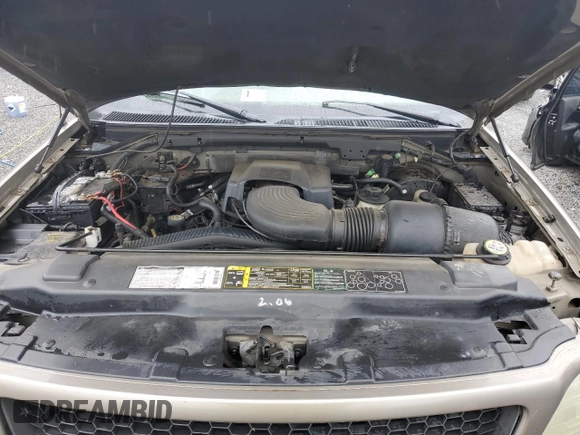 2002 Ford F-150 XL with VIN 1FTRX18L02NA58574, listed as a Copart auction lot 57156255 with 291,950 mi miles and Salvage title. Bid and sale history available at DreamBid. Image 11.