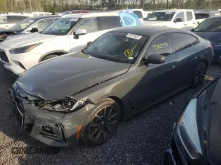 2022 BMW i4 eDrive40 z VIN WBY73AW0XNFN24164, wystawiony jako Copart lot #53167505 z przebiegiem 45 054 mil mil oraz Szkoda całkowita • Salvage title. Historia ofert i sprzedaży dostępna na DreamBid. Obrazek 1.