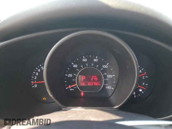 2015 Kia Soul with VIN KNDJN2A25F7166130, listed as a Copart auction lot 53362975 with 103,792 mi miles and Salvage Title. Bid and sale history available at DreamBid. Image 9.