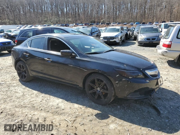 2013 Acura ILX with VIN 19VDE1F33DE021280, listed as a Copart auction lot 48172425 with 125,591 mi miles and Salvage Title. Bid and sale history available at carsss.com. Image 4.