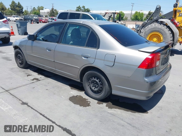 2005 Honda Civic LX z VIN JHMES16565S000247, wystawiony jako IAAI lot #42474404 z przebiegiem 214 028 mil mil oraz . Historia ofert i sprzedaży dostępna na DreamBid. Obrazek 3.