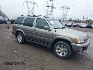 2003 Nissan Pathfinder SE with VIN JN8DR09Y33W831272, listed as a IAAI auction lot 41437268 with 161,868 mi miles and . Bid and sale history available at DreamBid. Image 1.