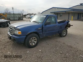 2010 Ford Ranger XL with VIN 1FTKR1AD9APA63175, listed as a Copart auction lot 52936605 with 93,903 mi miles and Salvage Title. Bid and sale history available at carsss.com. Image 1.