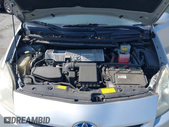 2011 Toyota Prius I with VIN JTDKN3DU6B0259359, listed as a IAAI auction lot 41450726 with 205,712 mi miles and . Bid and sale history available at DreamBid. Image 10.
