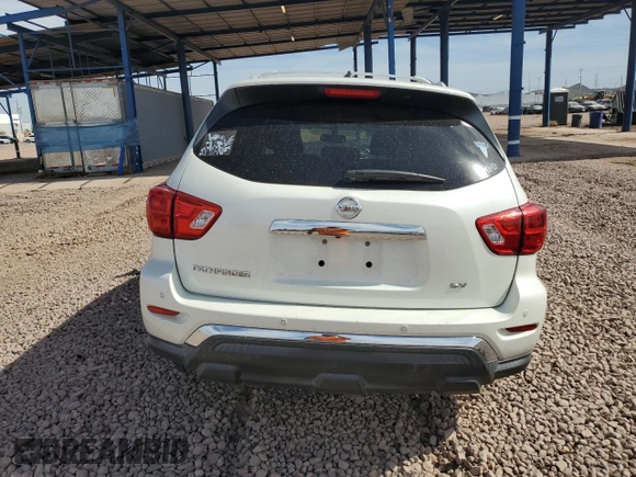 2017 Nissan Pathfinder SV z VIN 5N1DR2MN4HC657799, wystawiony jako Copart lot #58444065 z przebiegiem 90 473 mil mil oraz Szkoda całkowita • Salvage title. Historia ofert i sprzedaży dostępna na DreamBid. Obrazek 6.