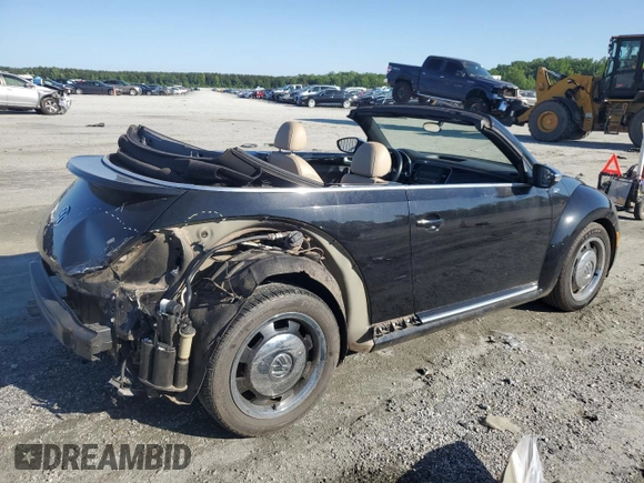 2013 Volkswagen Beetle 50s Edition with VIN 3VW5P7AT8DM801715, listed as a Copart auction lot 57487785 with 107,585 mi miles and Salvage title. Bid and sale history available at DreamBid. Image 3.