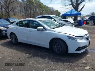 2015 Acura TLX V6 with VIN 19UUB2F35FA024274, listed as a IAAI auction lot 42029244 with 96,126 mi miles. Bid and sale history available at carsss.com. Image 14.