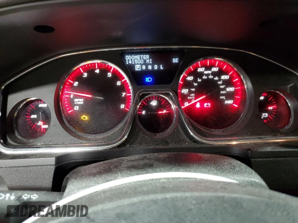 2013 GMC Acadia SLE with VIN 1GKKRPKD0DJ189602, listed as a Copart auction lot 50529855 with 141,500 mi miles and Salvage Title. Bid and sale history available at DreamBid. Image 9.