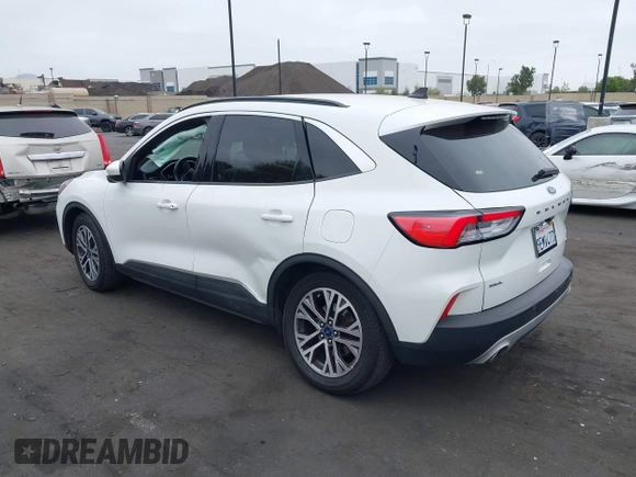 2020 Ford Escape SEL with VIN 1FMCU0H62LUB20143, listed as a IAAI auction lot 42058158 with 159,233 mi miles and . Bid and sale history available at DreamBid. Image 3.