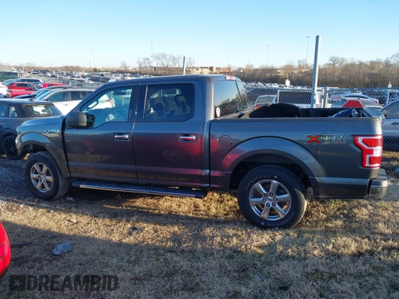 2018 Ford F-150 XL with VIN 1FTEW1EG4JFD05452, listed as a IAAI auction lot 41405530 with 132,266 mi miles and . Bid and sale history available at DreamBid. Image 14.