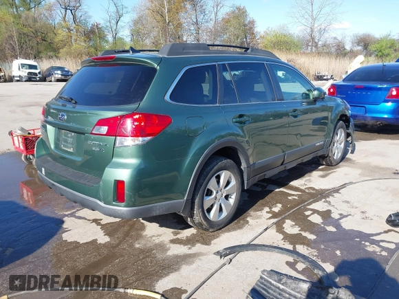 2011 Subaru Outback Limited Power Moon with VIN 4S4BRDLC6B2362414, listed as a IAAI auction lot 41984847 with 111,089 mi miles and . Bid and sale history available at DreamBid. Image 4.