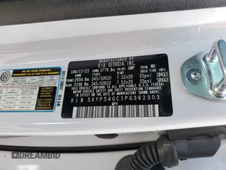 2023 Kia Telluride SX with VIN 5XYP54GC1PG362303, listed as a Copart auction lot 59298425 with 24,542 mi miles and Salvage title. Bid and sale history available at DreamBid. Image 13.