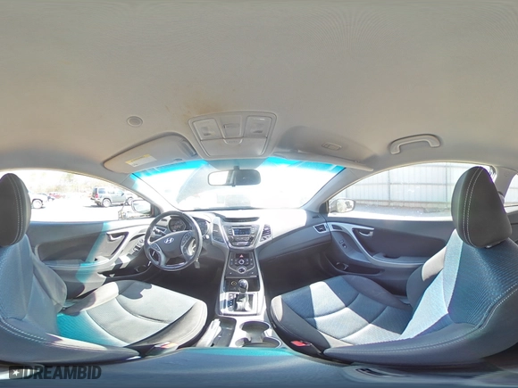 2014 Hyundai Elantra Coupe with VIN KMHDH6AH5EU028938, listed as a Copart auction lot 49879335 with 136,680 mi miles and Salvage Title. Bid and sale history available at carsss.com. Image 14.