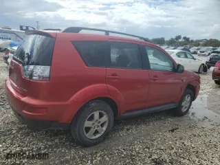 2010 Mitsubishi Outlander ES with VIN JA4AS2AW5AZ017218, listed as a Copart auction lot 51685015 with 92,286 mi miles and Salvage Title. Bid and sale history available at carsss.com. Image 3.