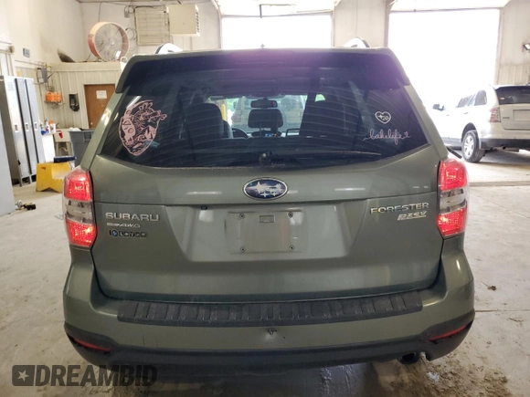 2015 Subaru Forester Touring with VIN JF2SJAUCXFH510044, listed as a Copart auction lot 59414925 with 180,433 mi miles and Salvage title. Bid and sale history available at DreamBid. Image 6.