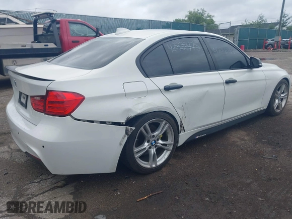 2015 BMW 3 Series 328i xDrive with VIN WBA3B3C55FF548059, listed as a IAAI auction lot 42532444 with 95,188 mi miles and . Bid and sale history available at DreamBid. Image 4.