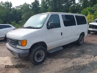 2007 Ford Econoline Passenger XL with VIN 1FBNE31LX7DB12412, listed as a IAAI auction lot 42398061 with 385,181 mi miles and . Bid and sale history available at DreamBid. Image 2.