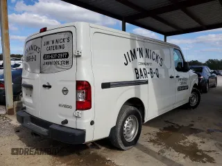 2019 Nissan NV S with VIN 1N6BF0KM3KN802889, listed as a Copart auction lot 79233254 with 62,850 mi miles and Salvage Title. Bid and sale history available at carsss.com. Image 3.